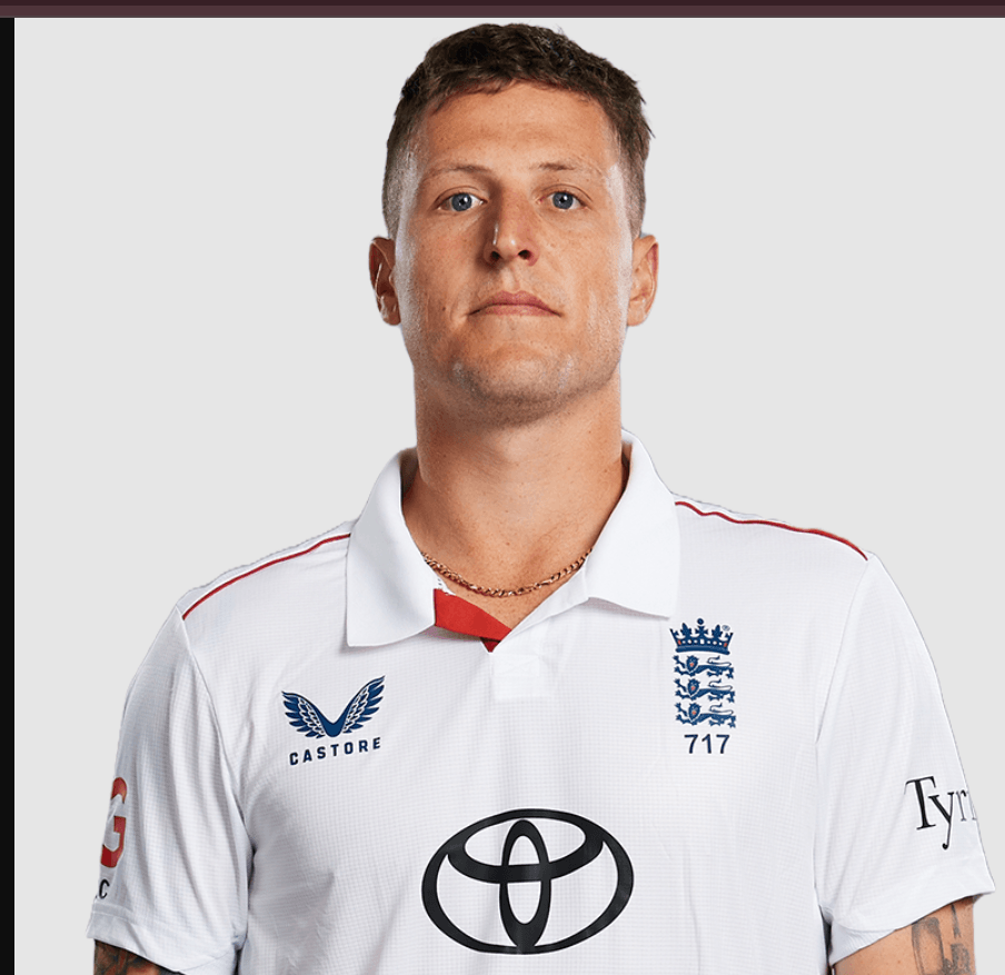 Brydon Carse fastest bowler