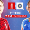 England Women vs India Women warm-up match live